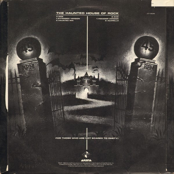 Whodini : The Haunted House Of Rock (12")