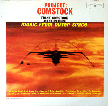 Frank Comstock : Music From Outer Space (LP, Album, Promo)