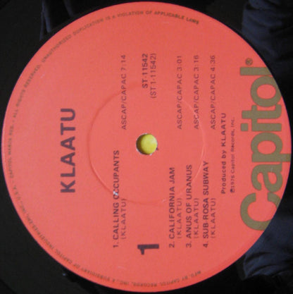 Klaatu : Klaatu (LP, Album, Los)
