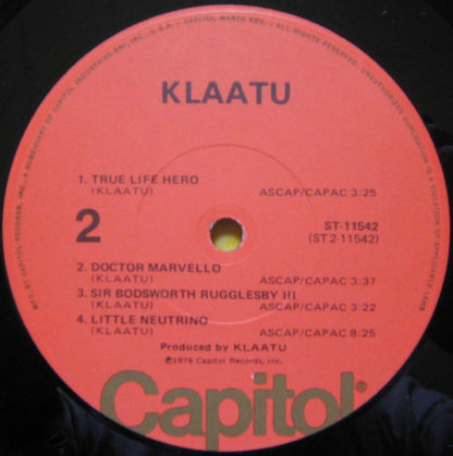 Klaatu : Klaatu (LP, Album, Los)