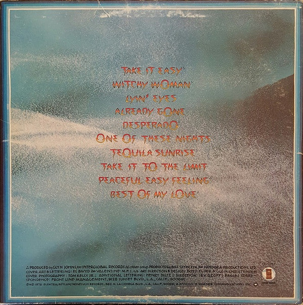 Eagles : Their Greatest Hits 1971-1975 (LP, Comp, Emb)