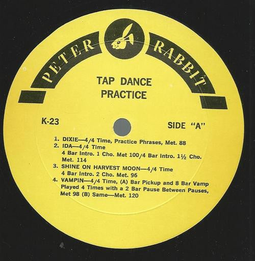 Various : Tap Dance Practice Record - With Metronome Indications (LP)