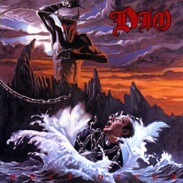 Dio (2) : Holy Diver (LP, Album, Win)