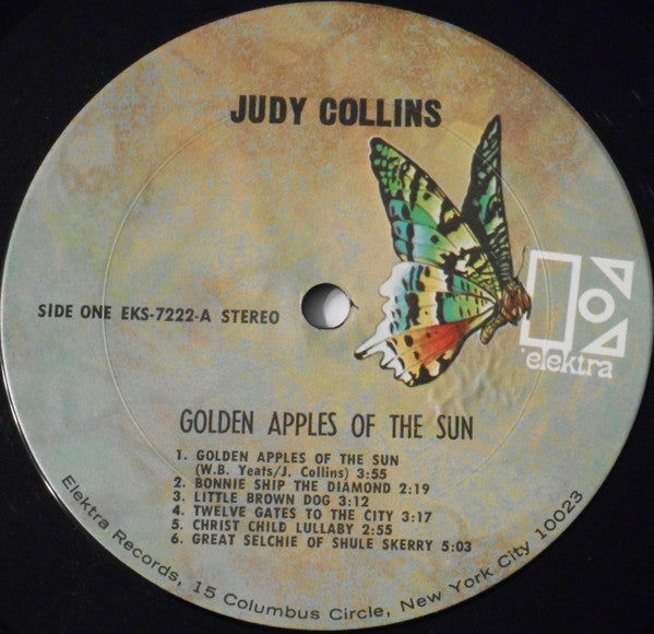 Judy Collins : Golden Apples Of The Sun (LP, Album, RP)