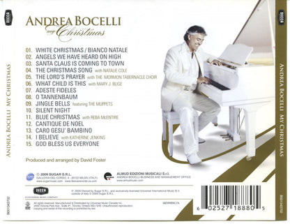 Andrea Bocelli : My Christmas (CD, Album)