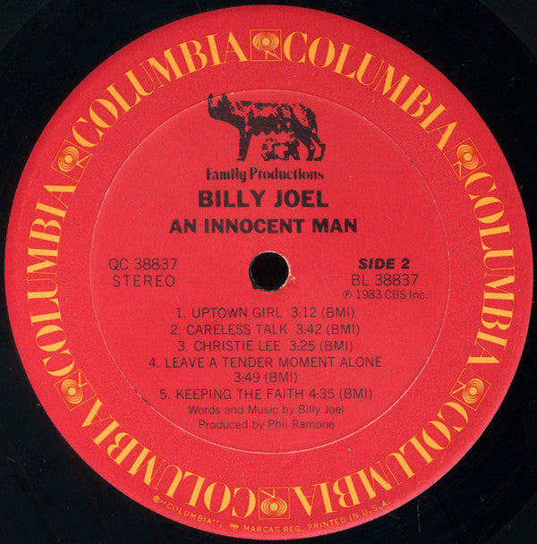 Buy Billy Joel : An Innocent Man (LP, Album, Car) Online for a