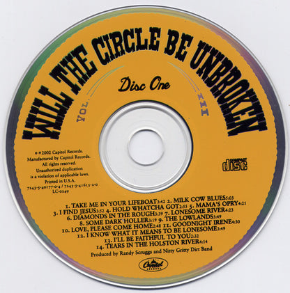 Nitty Gritty Dirt Band : Will The Circle Be Unbroken, Volume III (CD + CD, Enh + Album)