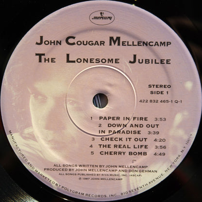 John Cougar Mellencamp : The Lonesome Jubilee (LP, Album, Spe)