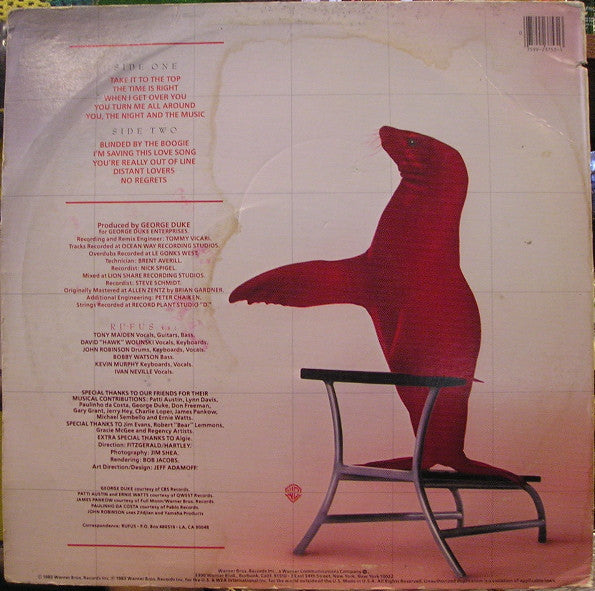 Rufus : Seal In Red (LP, Album)