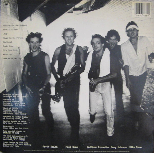 Loverboy : Get Lucky (LP, Album, Pit)