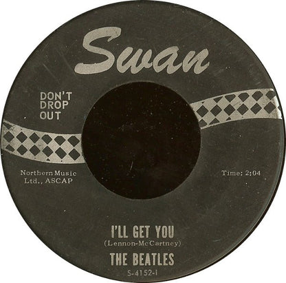 The Beatles : She Loves You (7", Single, Bla)