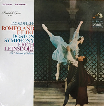 Sergei Prokofiev - Boston Symphony Orchestra, Erich Leinsdorf : Romeo And Juliet (LP, Album)