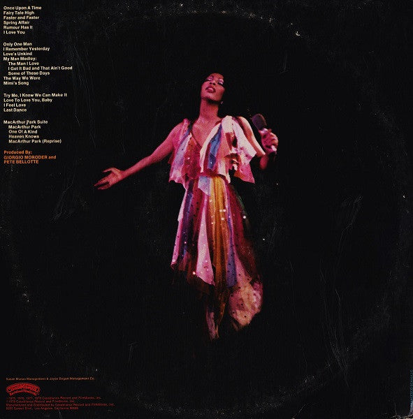 Buy Donna Summer : Live And More (2xLP, Album, Spe) Online for a