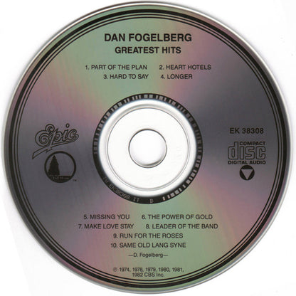 Dan Fogelberg : Greatest Hits (CD, Comp, RE, Pit)