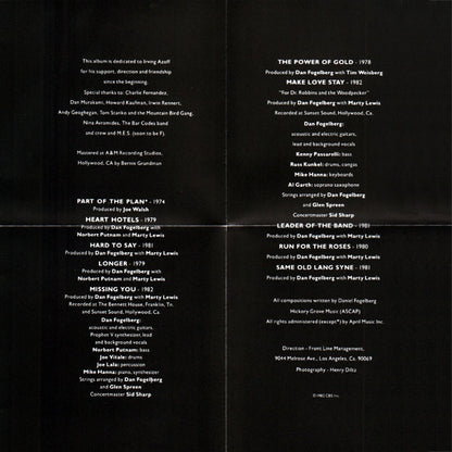 Dan Fogelberg : Greatest Hits (CD, Comp, RE, Pit)