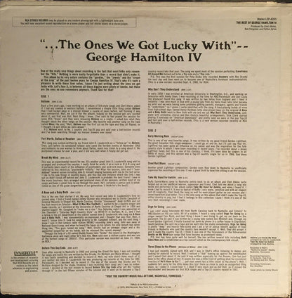 George Hamilton IV : The Best Of George Hamilton IV (LP, Comp)