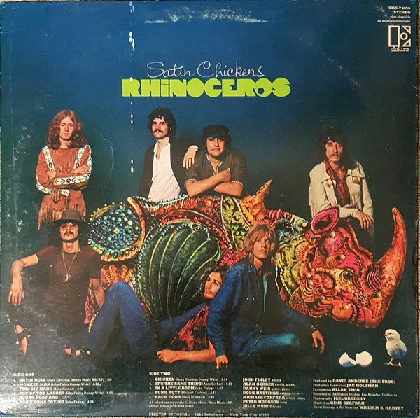 Rhinoceros (2) : Satin Chickens (LP, Album, Ter)