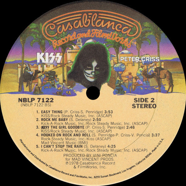 Kiss, Peter Criss - Peter Criss (LP, Album) NEW & SEALED Kiss, Peter Criss - Peter Criss (LP, Album) NEW & SEALED