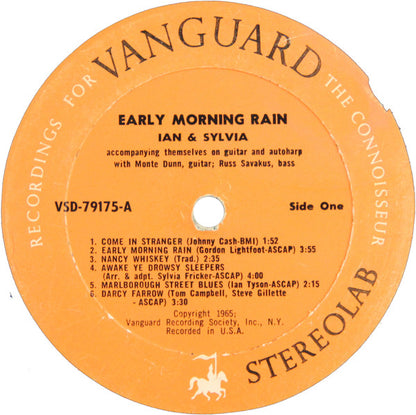 Ian & Sylvia : Early Morning Rain (LP, Album)