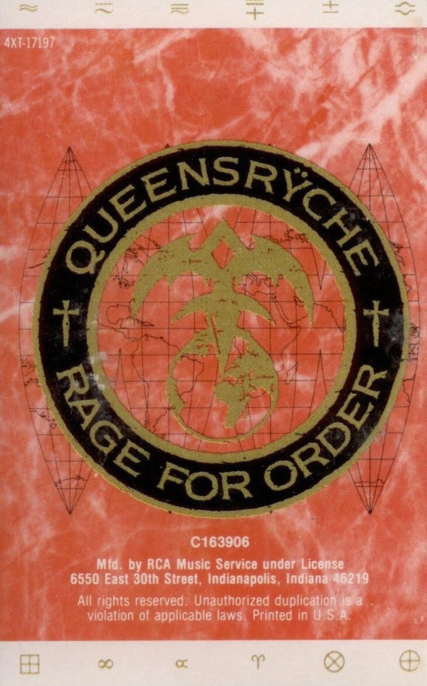 Queensrÿche : Rage For Order (Cass, Album, Club, Dol)