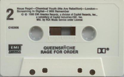 Queensrÿche : Rage For Order (Cass, Album, Club, Dol)