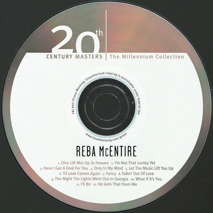 Reba McEntire : The Best Of Reba McEntire (CD, Comp)