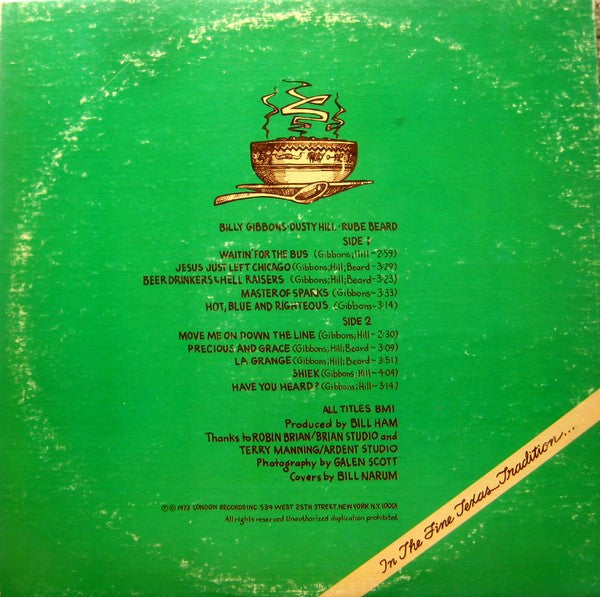 Buy ZZ Top : Tres Hombres (LP, Album, Ter) Online for a great