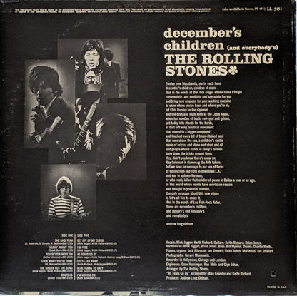 The Rolling Stones : December's Children (And Everybody's) (LP, Album, Mono)
