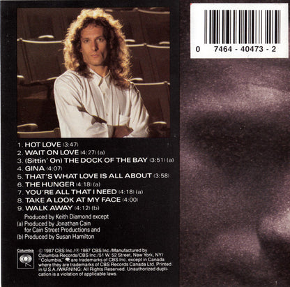 Michael Bolton : The Hunger (CD, Album)