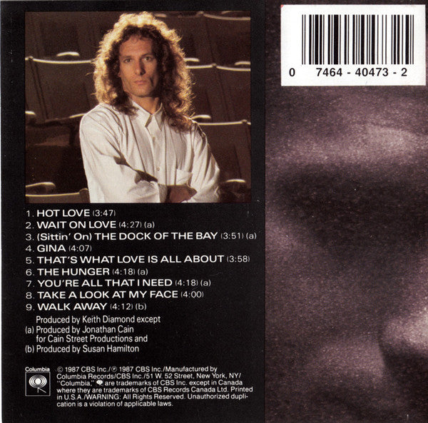 Michael Bolton : The Hunger (CD, Album)