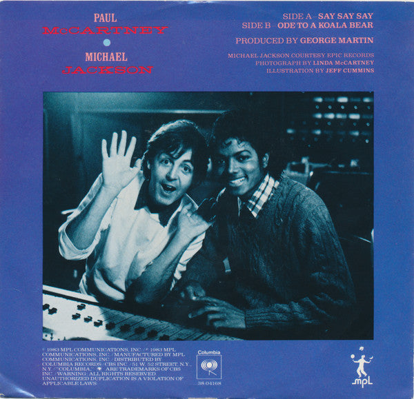Buy Paul McCartney And Michael Jackson : Say Say Say (7