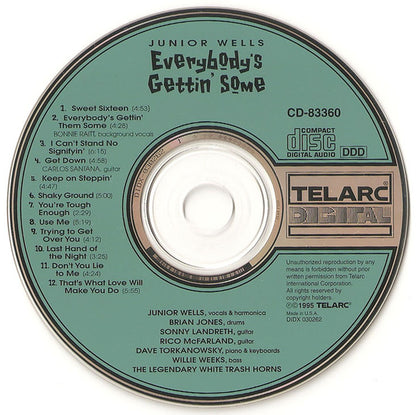 Junior Wells : Everybody's Gettin' Some (CD, Album)