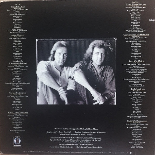 Cate Brothers : Cate Bros. (LP, Album, CTH)