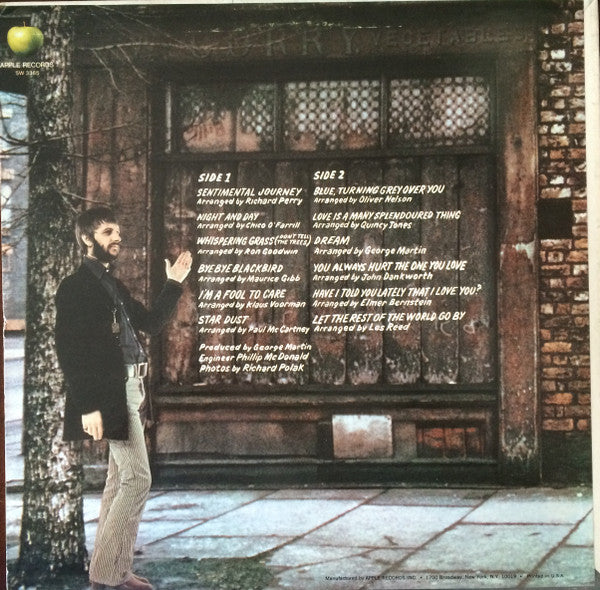 Ringo Starr : Sentimental Journey (LP, Album, Win)