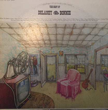 Delaney & Bonnie : The Best Of Delaney & Bonnie (LP, Comp)