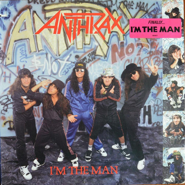 Anthrax : I'm The Man (12", Maxi)