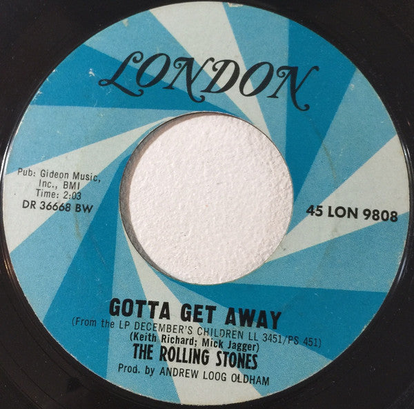 The Rolling Stones : As Tears Go By (7", Single, Styrene, Bes)