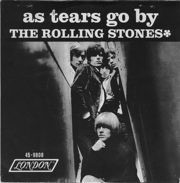 The Rolling Stones : As Tears Go By (7", Single, Styrene, Bes)
