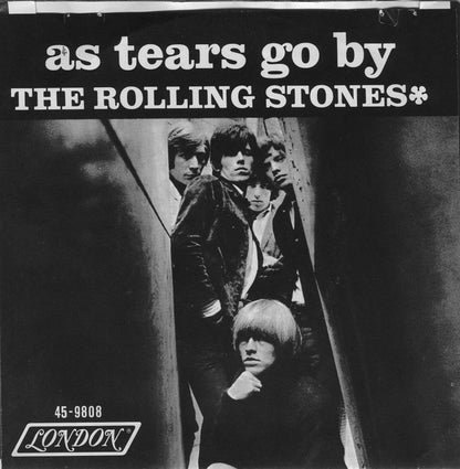 The Rolling Stones : As Tears Go By (7", Single, Styrene, Bes)
