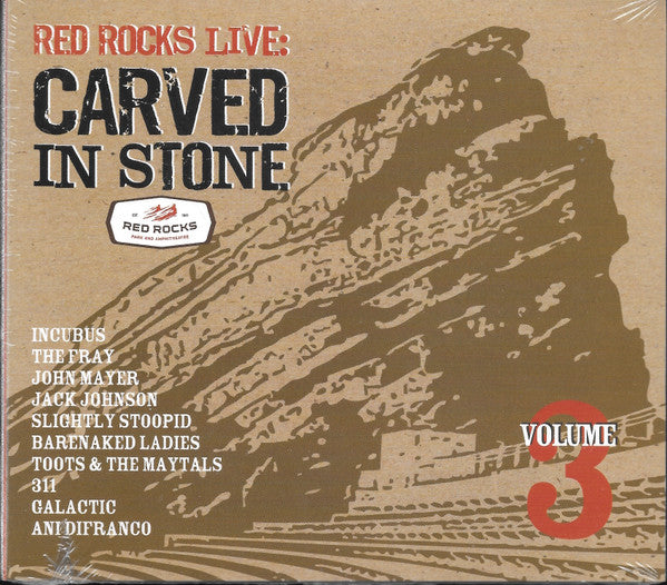 Various : Red Rocks Live: Carved In Stone Volume 3 (CD, Comp)