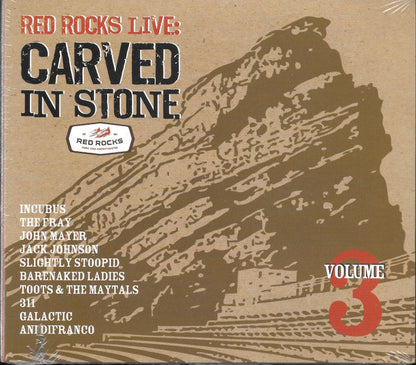 Various : Red Rocks Live: Carved In Stone Volume 3 (CD, Comp)