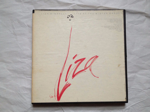 Liza Minnelli : Live At The Winter Garden (Reel, 4tr Stereo, 7" Reel, Album)