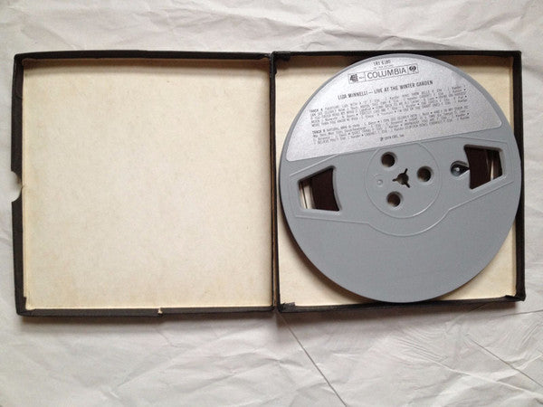 Liza Minnelli : Live At The Winter Garden (Reel, 4tr Stereo, 7" Reel, Album)