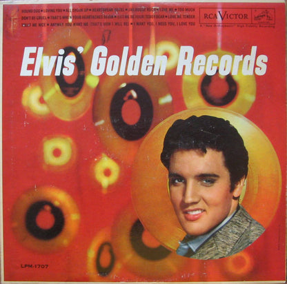 Elvis Presley : Elvis' Golden Records (LP, Comp, Mono, RE, Roc)