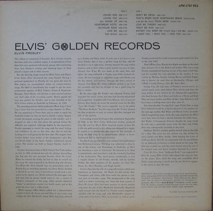 Elvis Presley : Elvis' Golden Records (LP, Comp, Mono, RE, Roc)