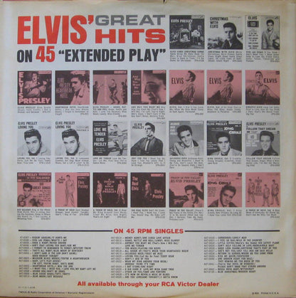 Elvis Presley : Elvis' Golden Records (LP, Comp, Mono, RE, Roc)