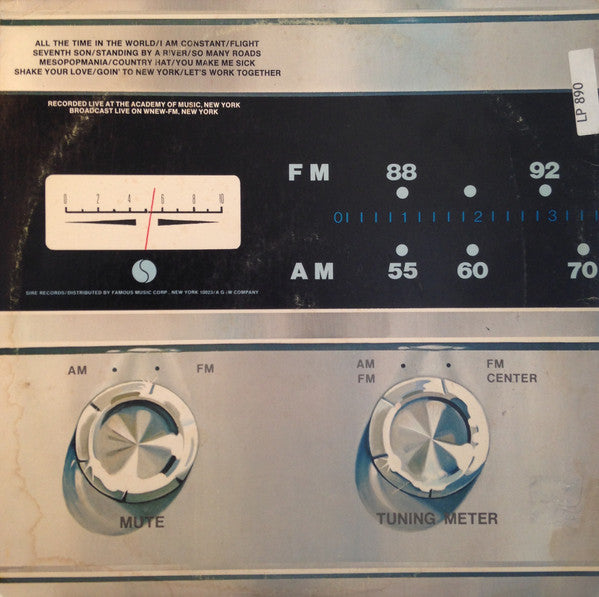 Climax Blues Band : FM/Live (2xLP, Album, Mon)