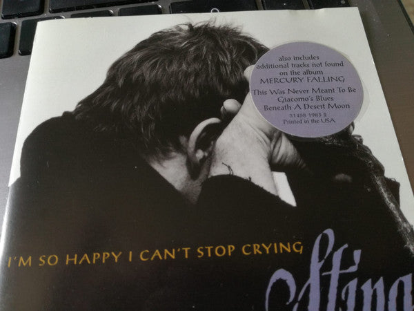 Sting : I'm So Happy I Can't Stop Crying (CD, Maxi, Jew)