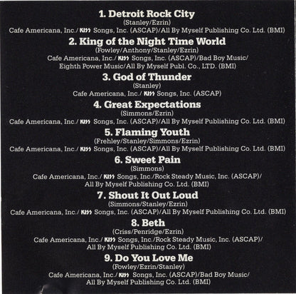 Kiss : Destroyer (CD, Album, RE)