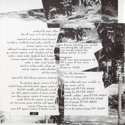 Indigo Girls : Swamp Ophelia (CD, Album, Dig)